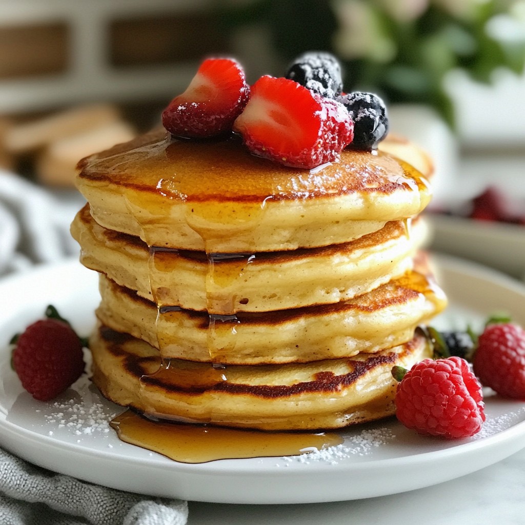 Fluffy Low-Carb Almond Pancakes Simple and Tasty Recipe