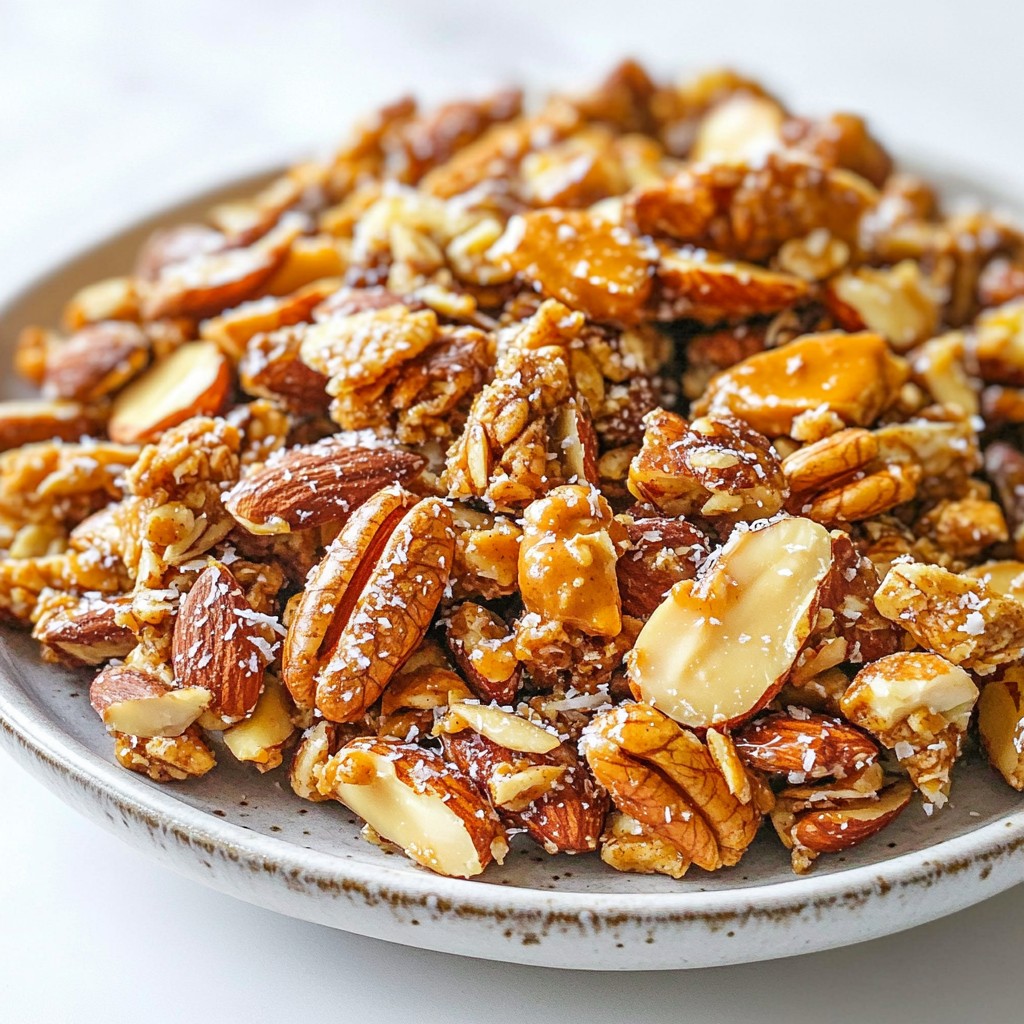 Spiced Keto Nut and Seed Clusters for Healthy Snacking