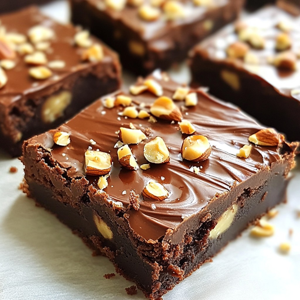 Chocolate Hazelnut Brownies Irresistible Delight Recipe