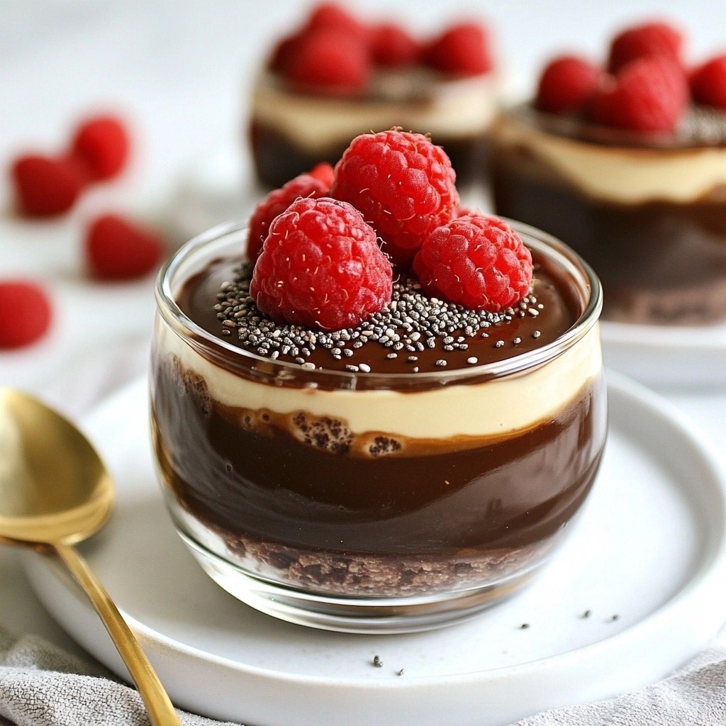 Decadent Sugar-Free Raspberry Chocolate Pots Recipe