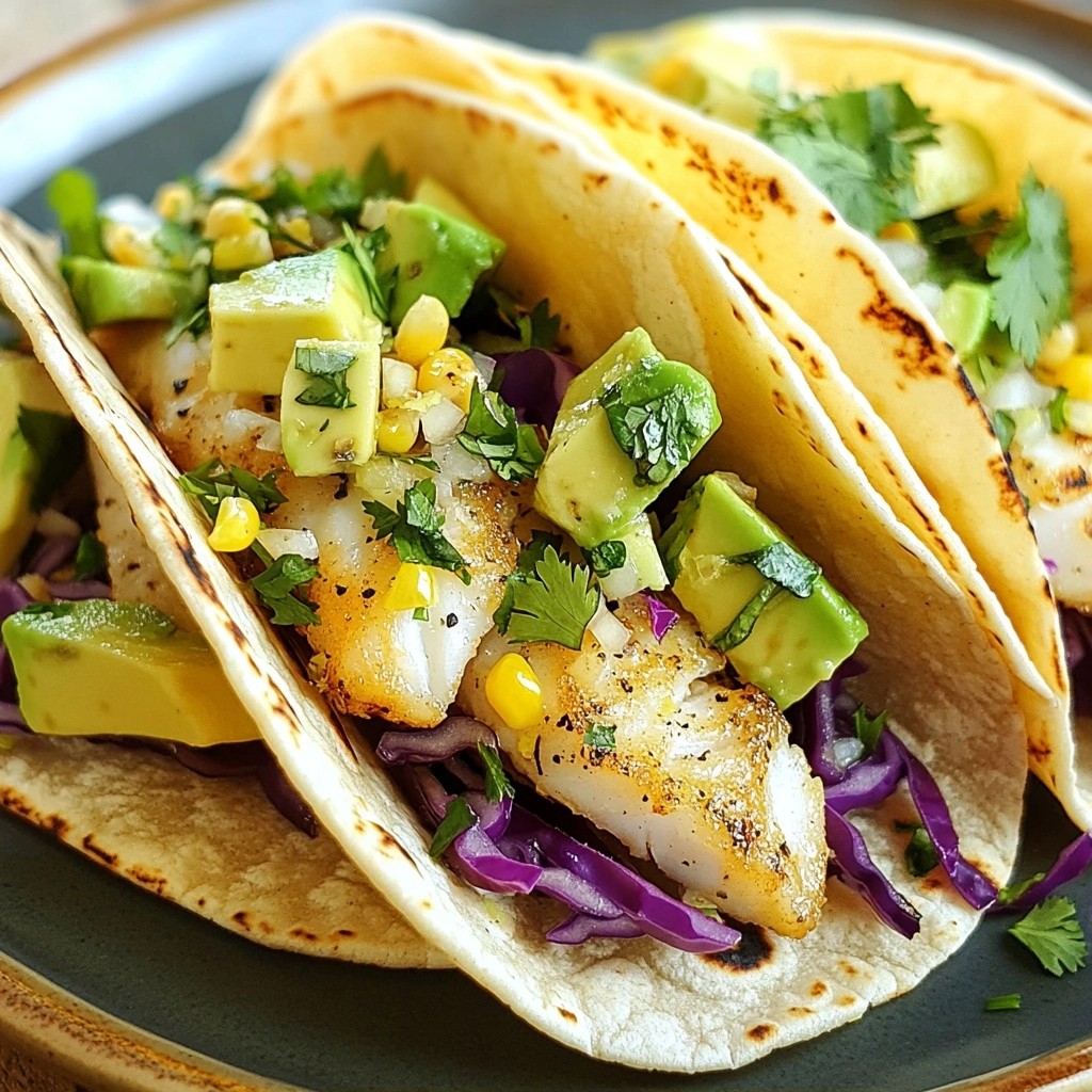Fast Quick Dinners Lemon Garlic Fish Tacos Tonight