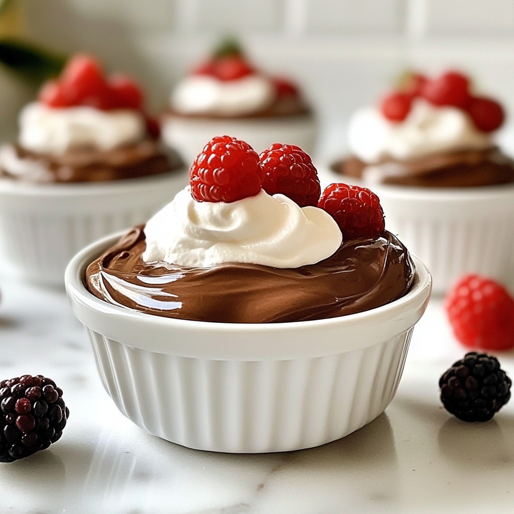 Avocado Chocolate Mousse Rich and Creamy Delight