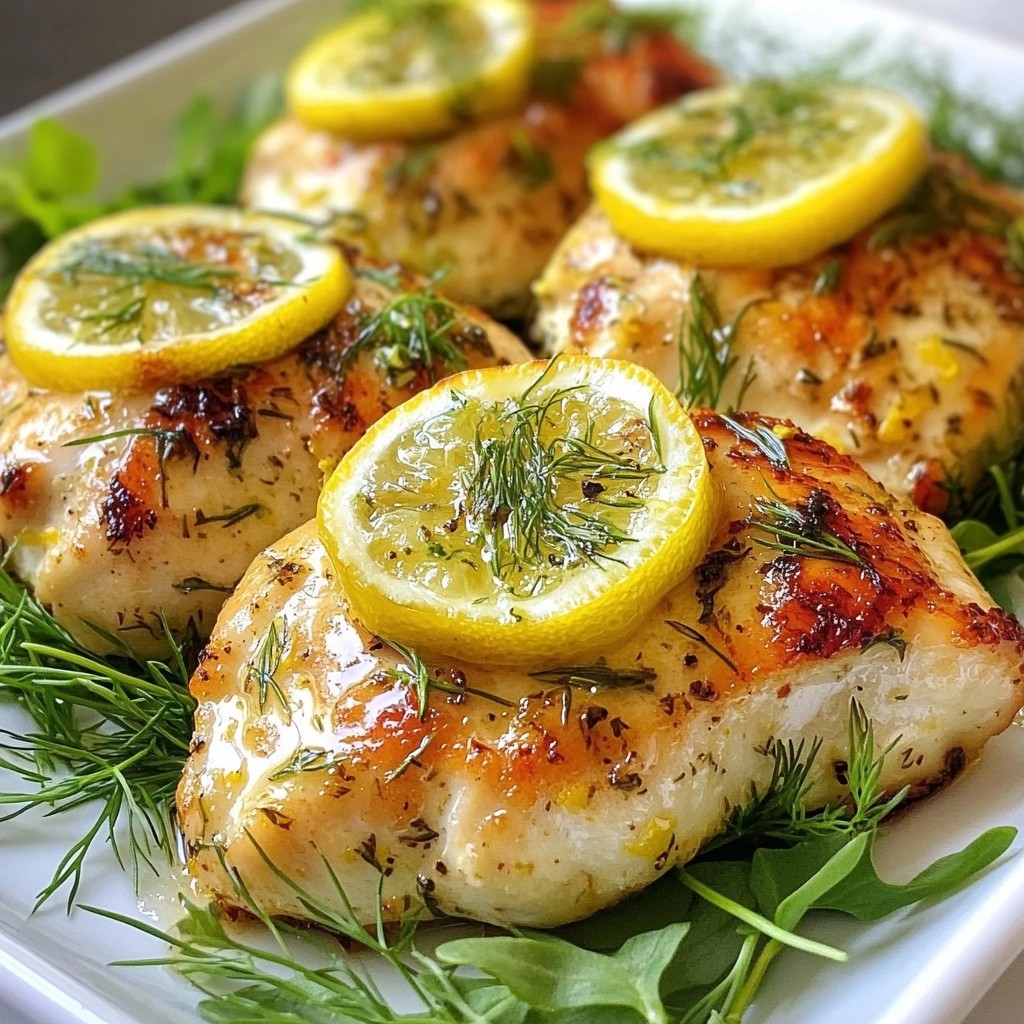 Savory Keto Lemon Dill Chicken Breasts Delight.recipe