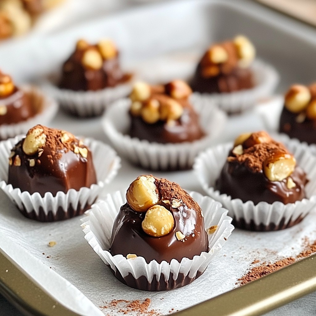 Nutty Keto Hazelnut Chocolate Clusters Delight