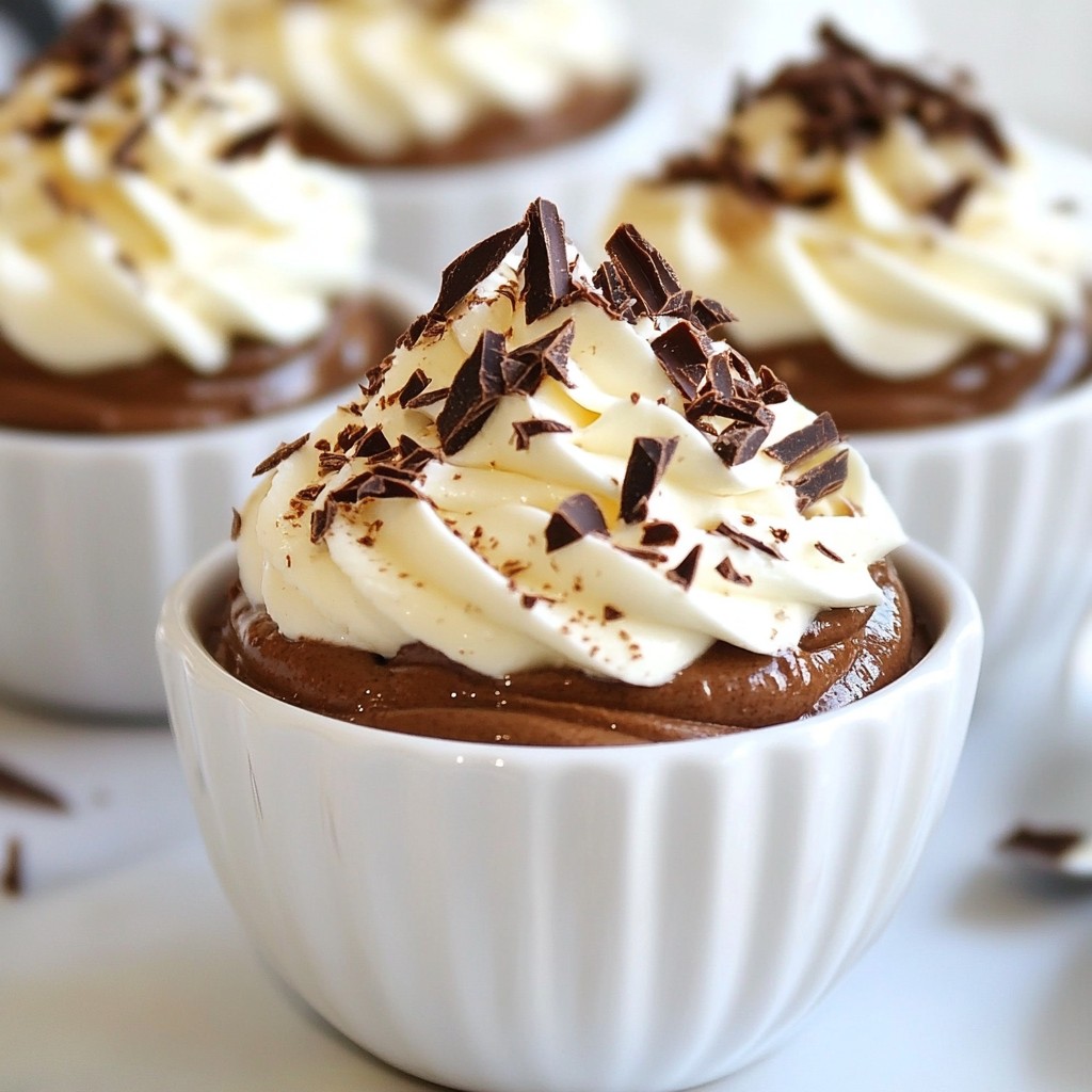 Chocolate Espresso Mousse Cups Delightful and Easy Treat