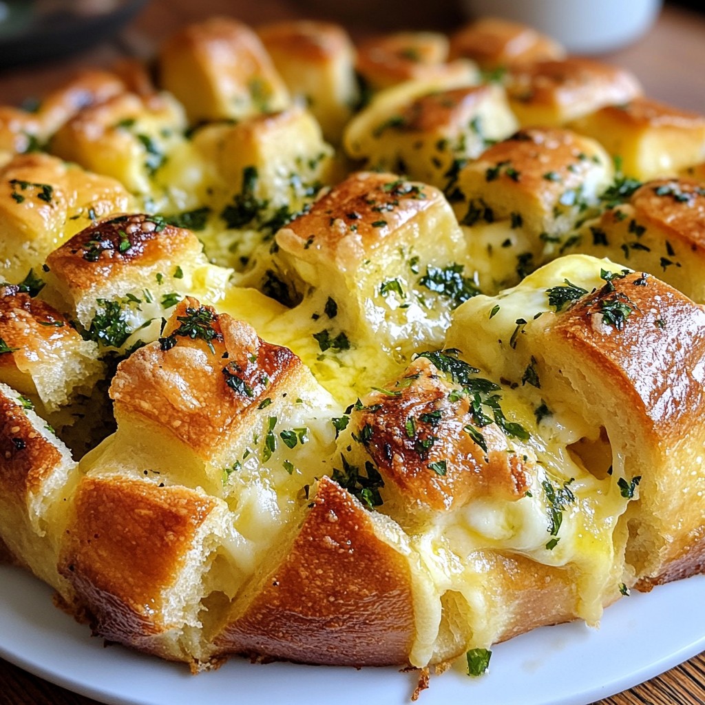 Garlic Herb Pull Apart Bread Flavorful and Easy Recipe