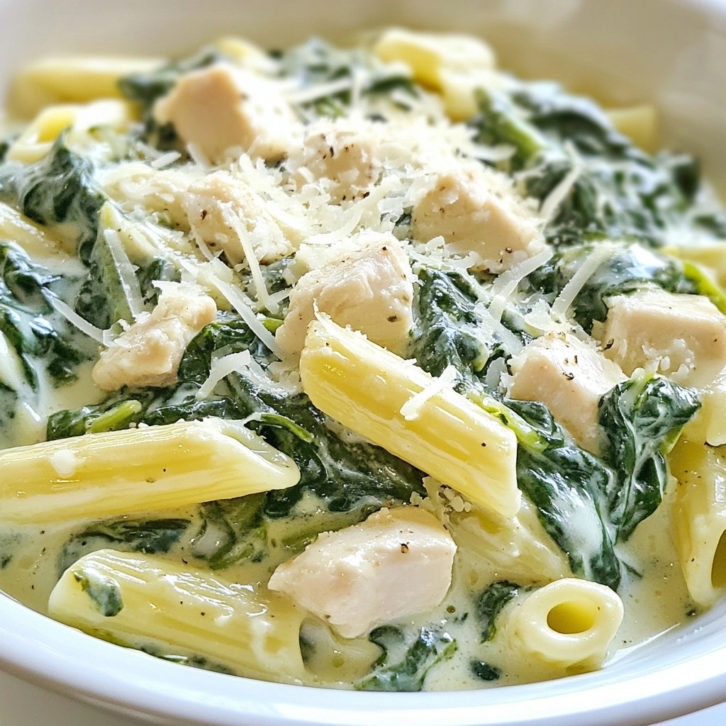 Creamy Spinach and Chicken One-Pot Recipe Delight