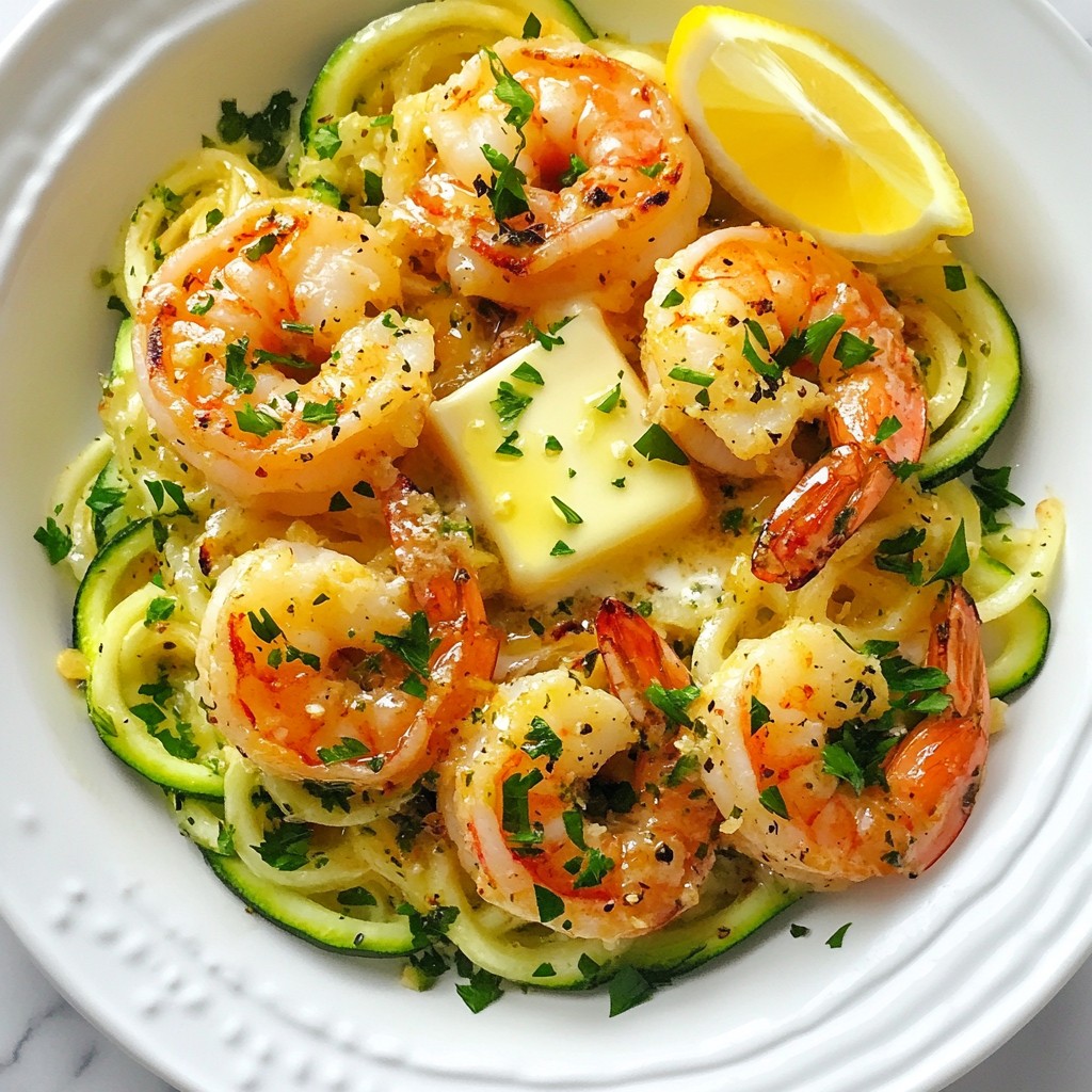 Low-carb Garlic Butter Shrimp Tasty Dinner Delight