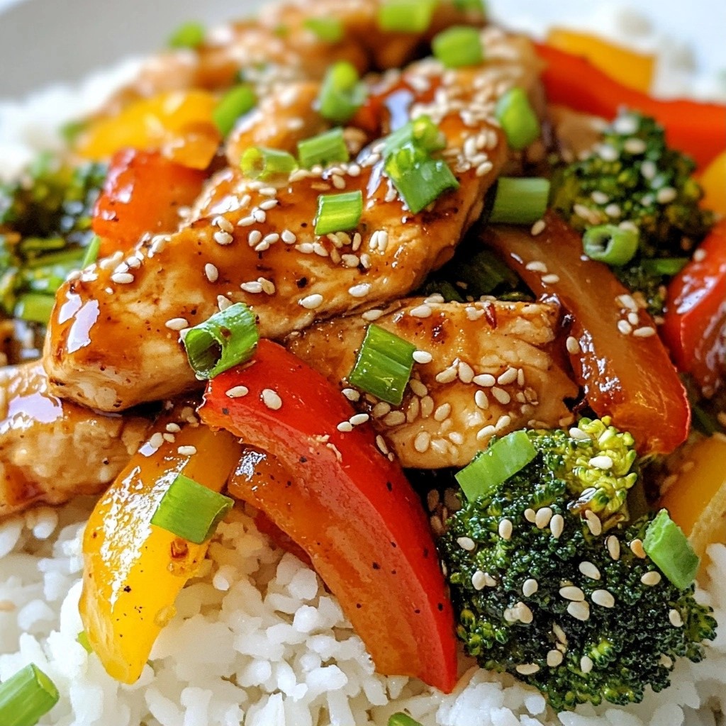 Family Meals Chicken Teriyaki Stir-Fry Delightful Dish