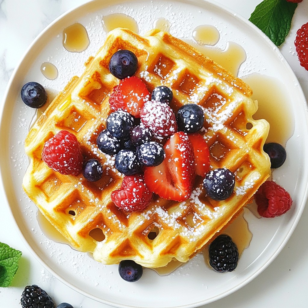 Fluffy Keto Coconut Flour Waffles Easy and Tasty Recipe