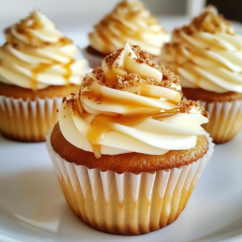 Caramel Macchiato Cupcakes Rich Flavorful Delight