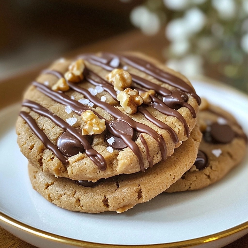 Chunky Chocolate Chip Peanut Butter Cookies Delight