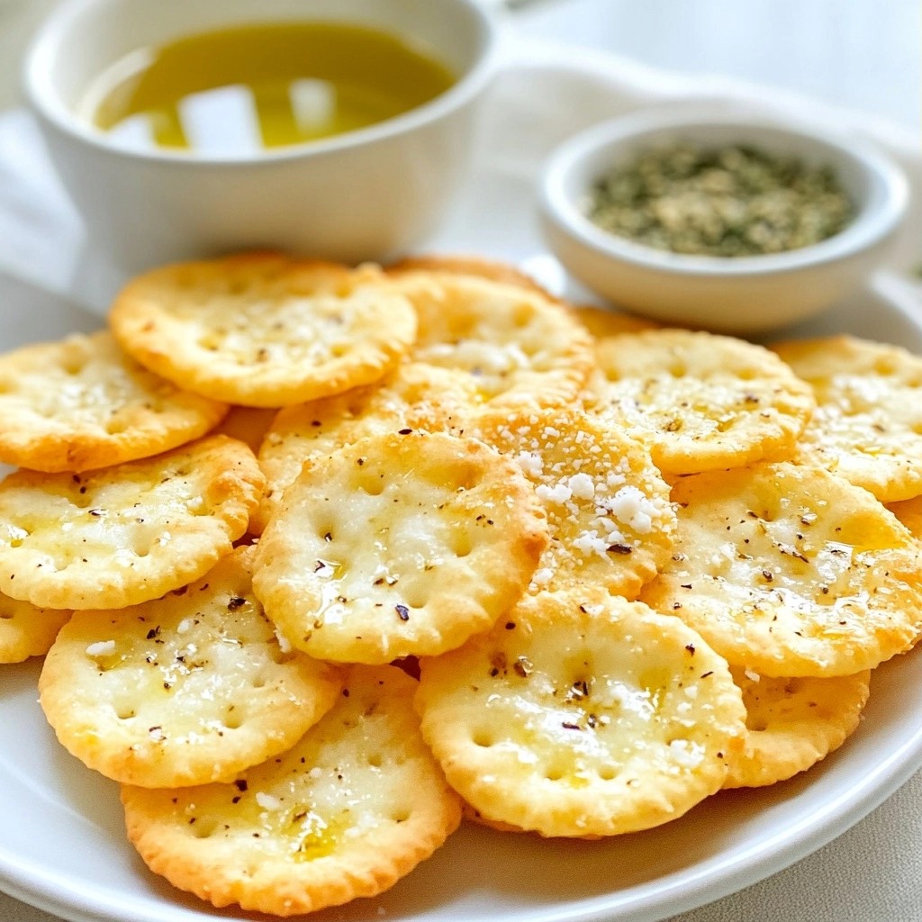 Savory Keto Garlic Parmesan Crackers Easy Recipe