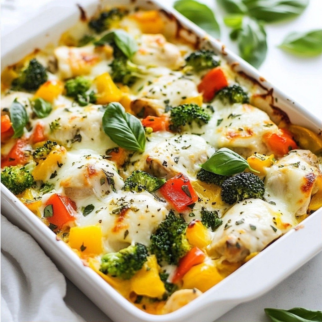 Hearty Keto Italian Chicken Casserole Delight