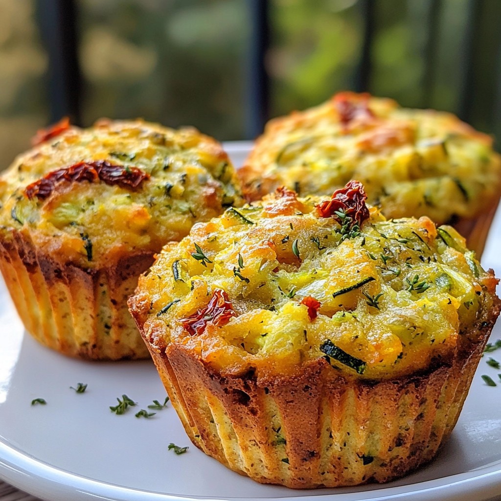 Savory Keto Zucchini Muffins Easy and Wholesome Recipe