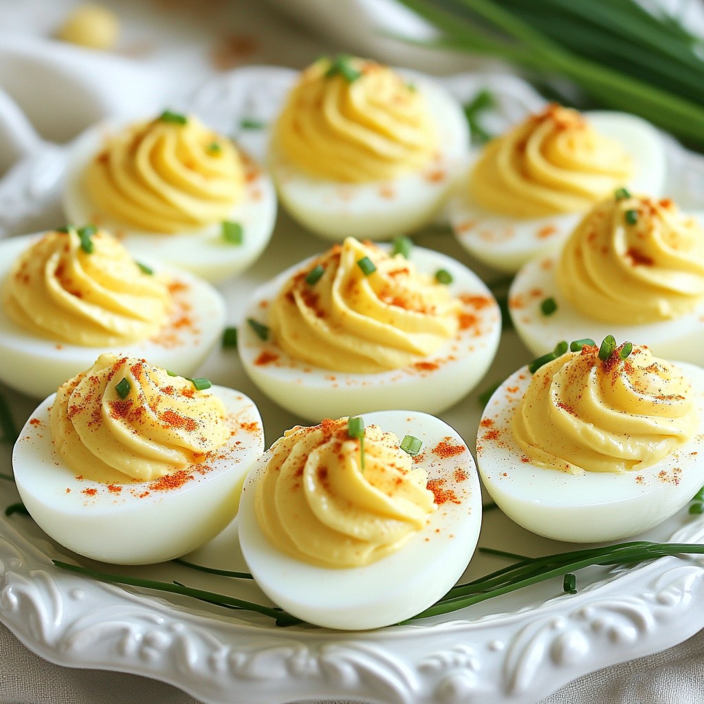 Classic Creamy Deviled Eggs Perfect for Any Gathering