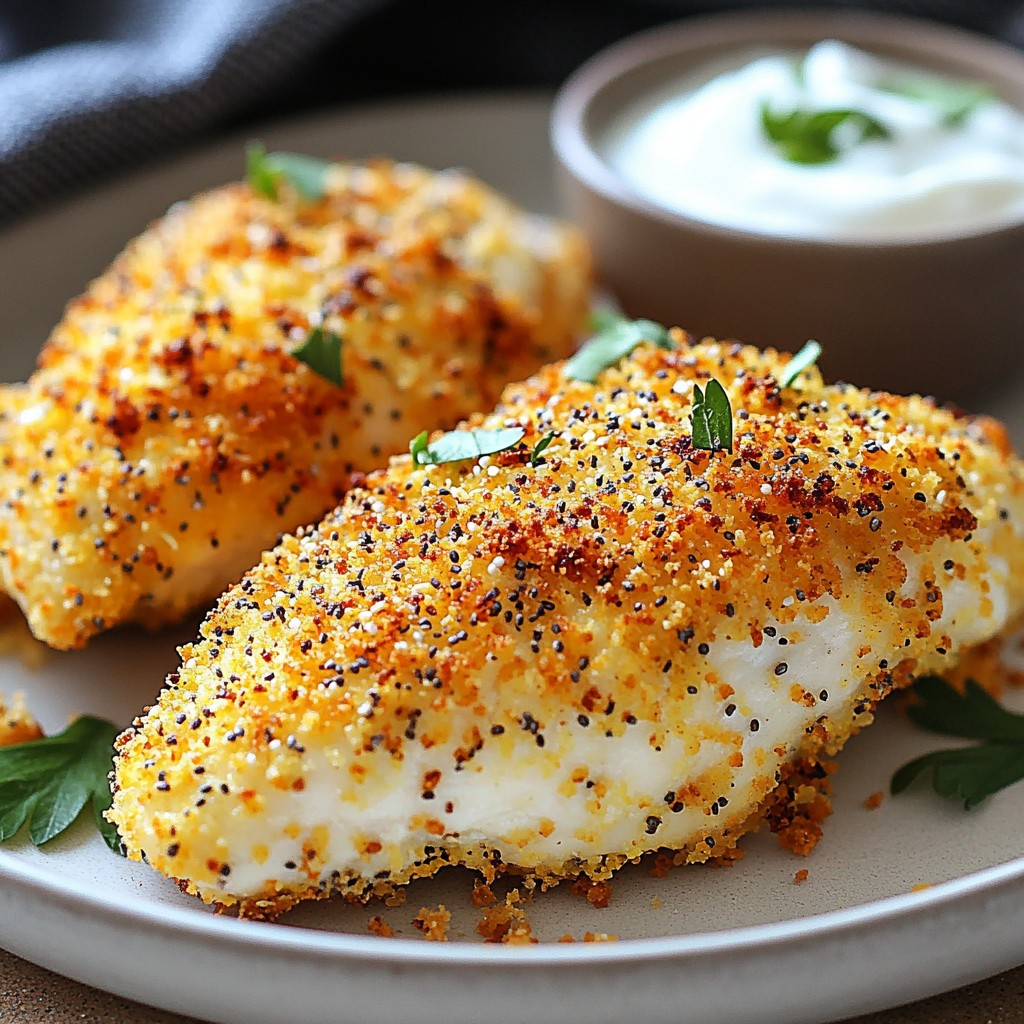 Air Fryer Everything Bagel Chicken Simple and Tasty