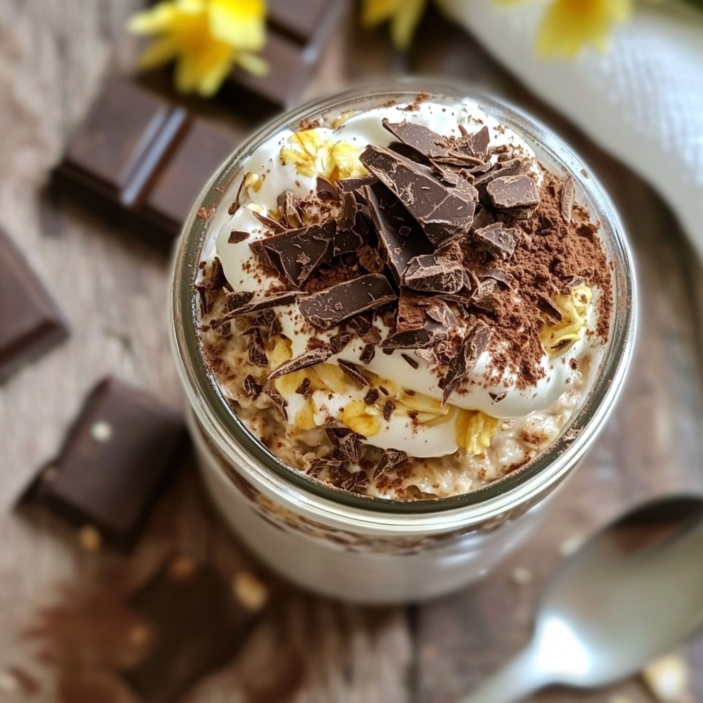 Tiramisu Overnight Oats Delightful Breakfast Idea