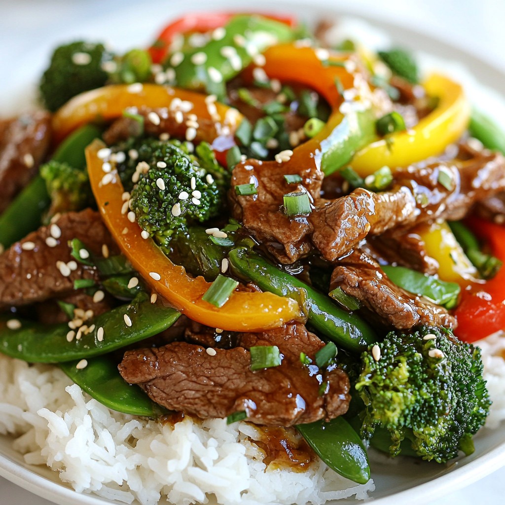 Honey Garlic Beef Stir Fry Flavorful Quick Meal