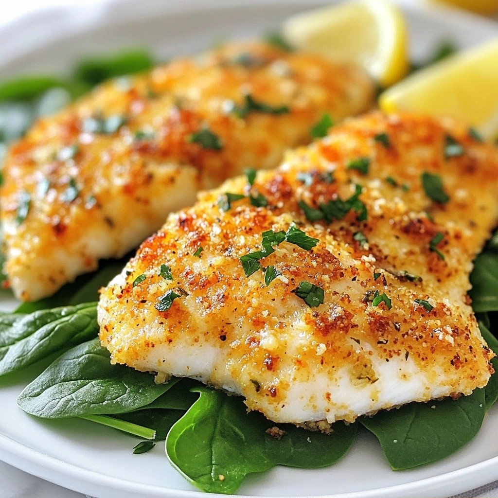 Zesty Keto Herb-Crusted Tilapia Fillets Delight