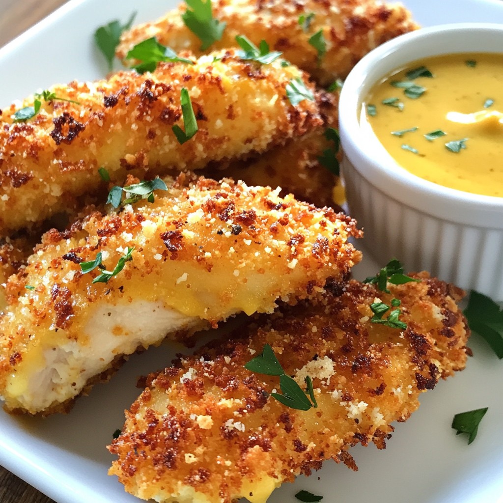 Pretzel Crusted Chicken Tenders Crispy and Delightful