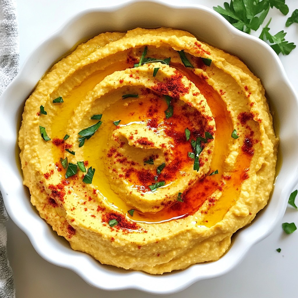 Roasted Red Pepper Hummus Simple and Creamy Recipe
