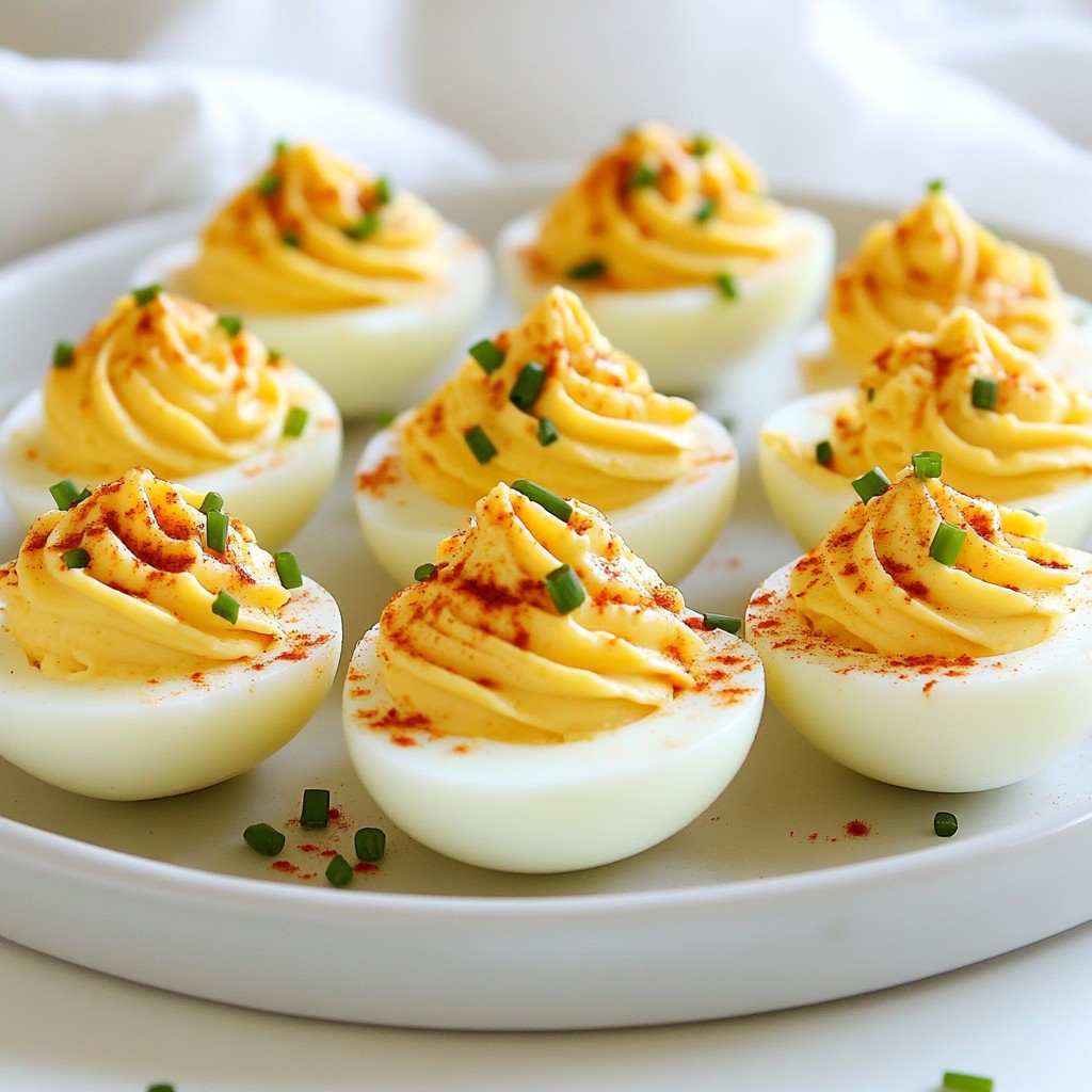 Classic Creamy Deviled Eggs Simple and Tasty Recipe