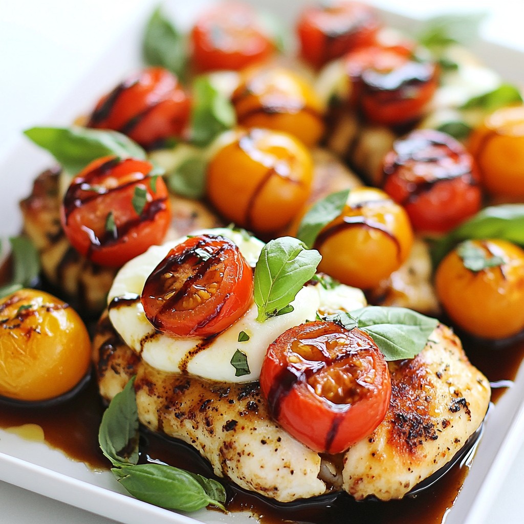 Caprese Skillet Chicken Fresh and Flavorful Meal