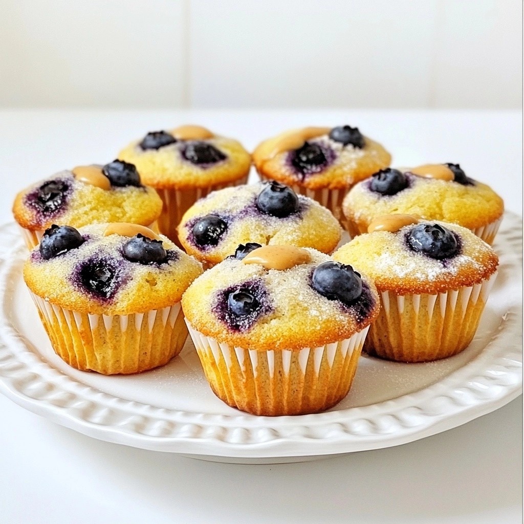 Fluffy Keto Blueberry Almond Muffins Easy Recipe