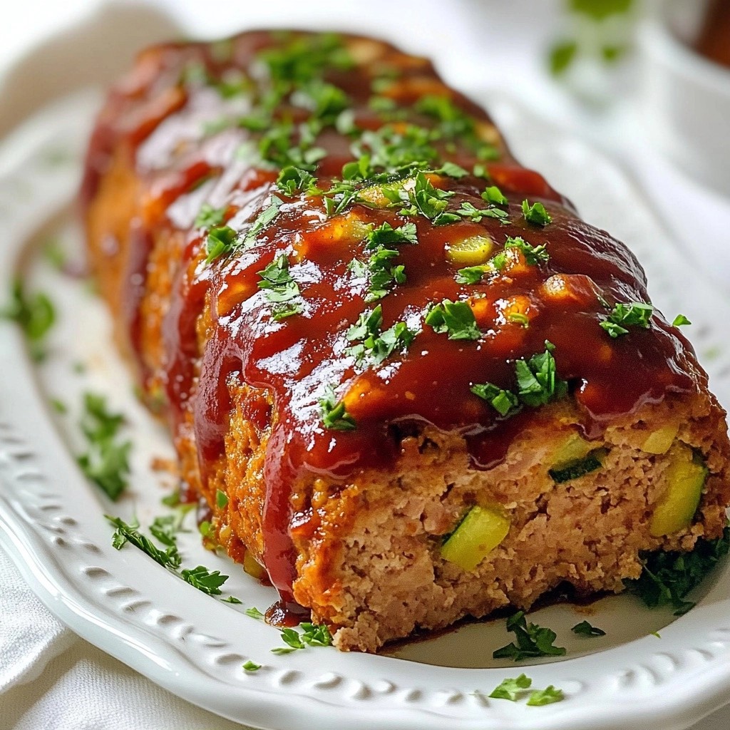 Tasty Family Meals BBQ Turkey Meatloaf Recipe