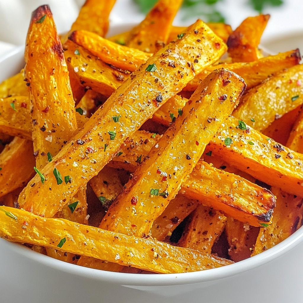 Air Fryer Sweet Potato Fries Crispy and Flavorful Recipe