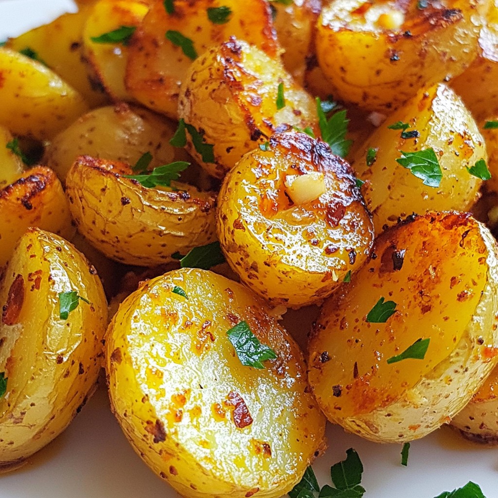Chili Garlic Roasted Potatoes Spicy and Flavorful Dish
