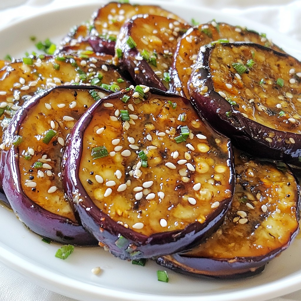 Miso Glazed Eggplant Steaks Savory and Tasty Treat