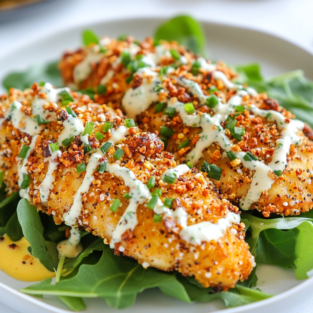 Crunchy Everything Pretzel Chicken Easy and Tasty Meal