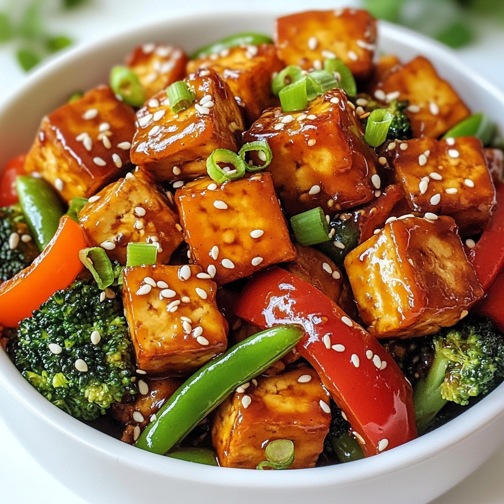 Teriyaki Tofu Stir-Fry Savory and Simple Recipe