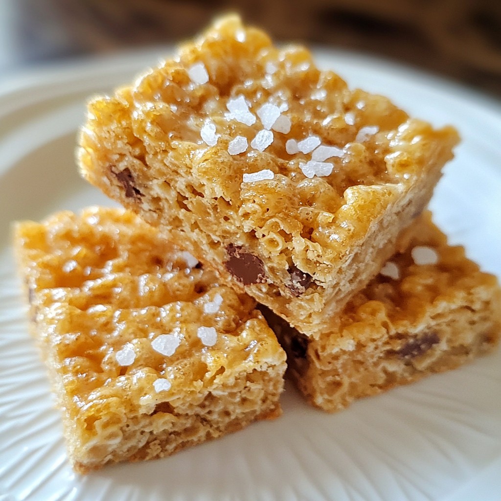 Chewy Brown Butter Rice Krispie Treats Delight Recipe