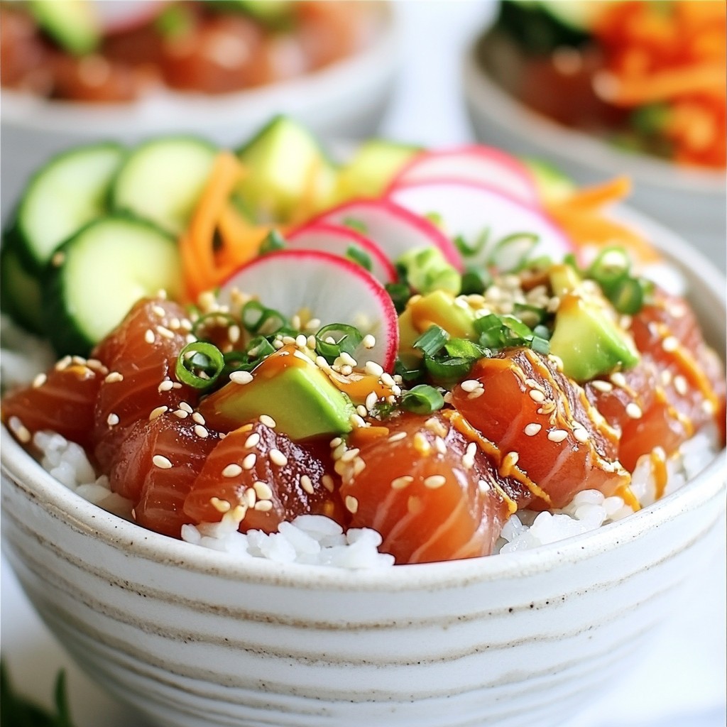 Spicy Tuna Sushi Bowls Flavorful and Simple Recipe