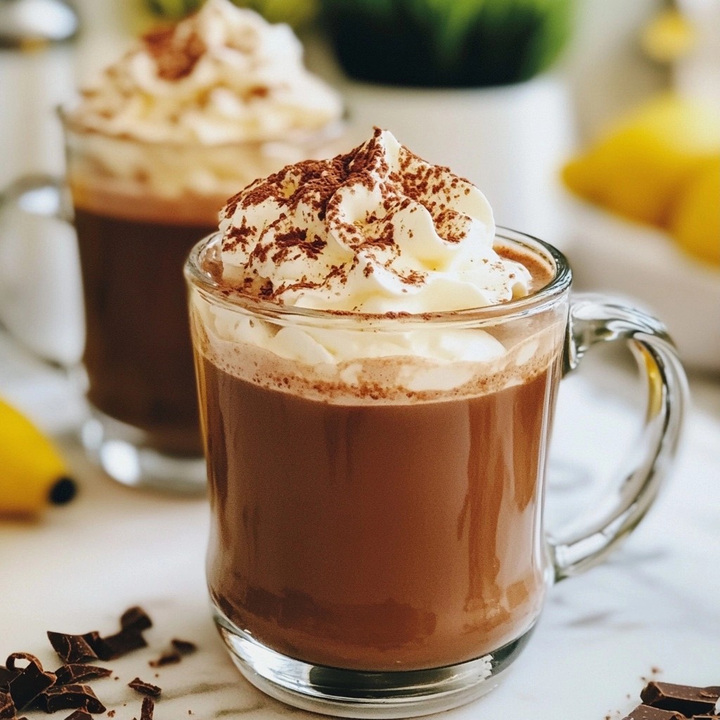 Creamy Vanilla Bean Hot Chocolate Rich and Cozy Recipe