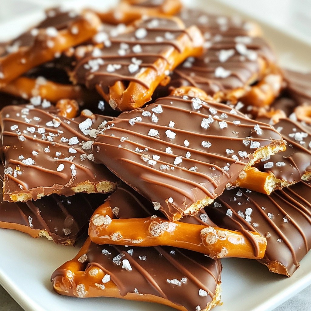 Salted Caramel Pretzel Bark Irresistible Sweet Treat