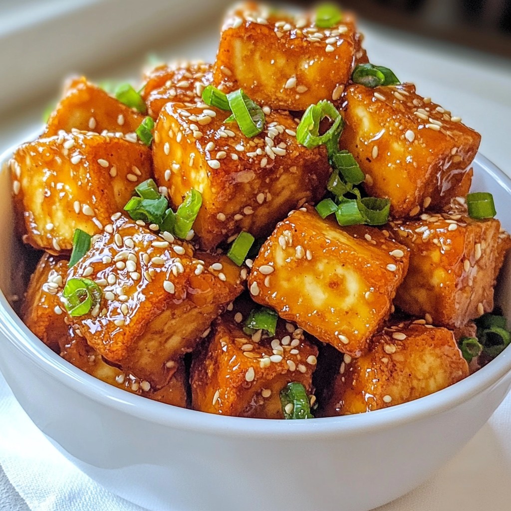 Crispy Honey Sesame Tofu Easy and Tasty Recipe