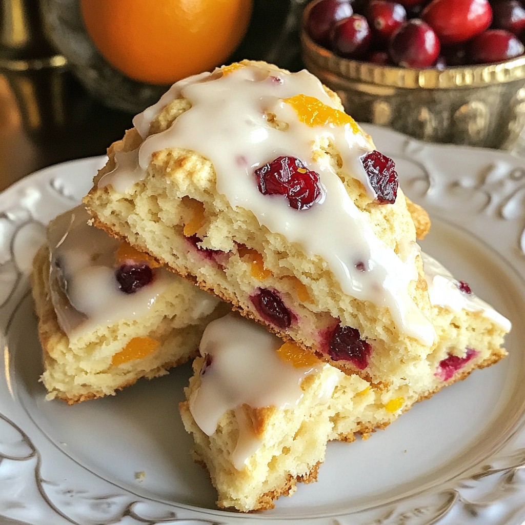 Cranberry Orange Scones Flavorful and Easy Delight