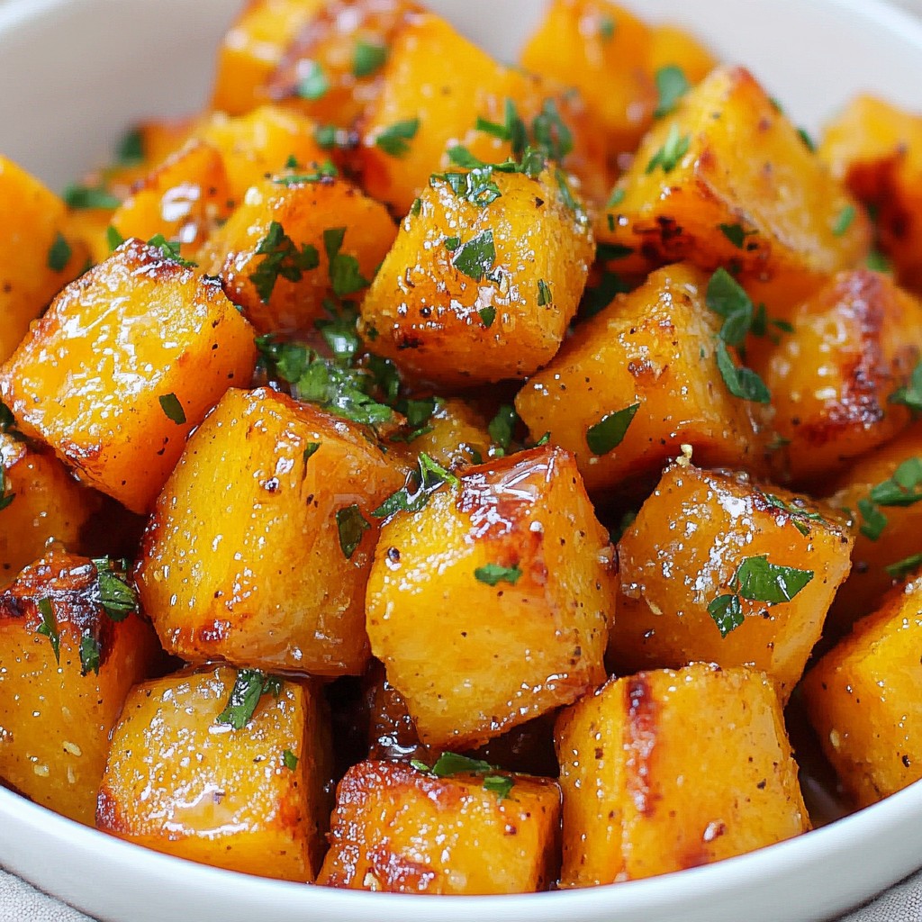 Honey Garlic Roasted Sweet Potatoes Flavorful Treat
