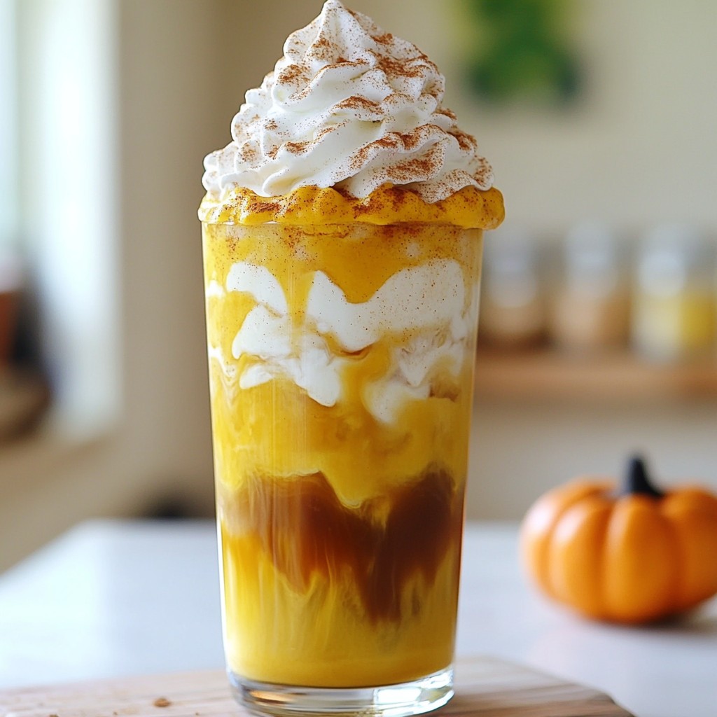 Pumpkin Cream Cold Brew Copycat Simple Homemade Delight