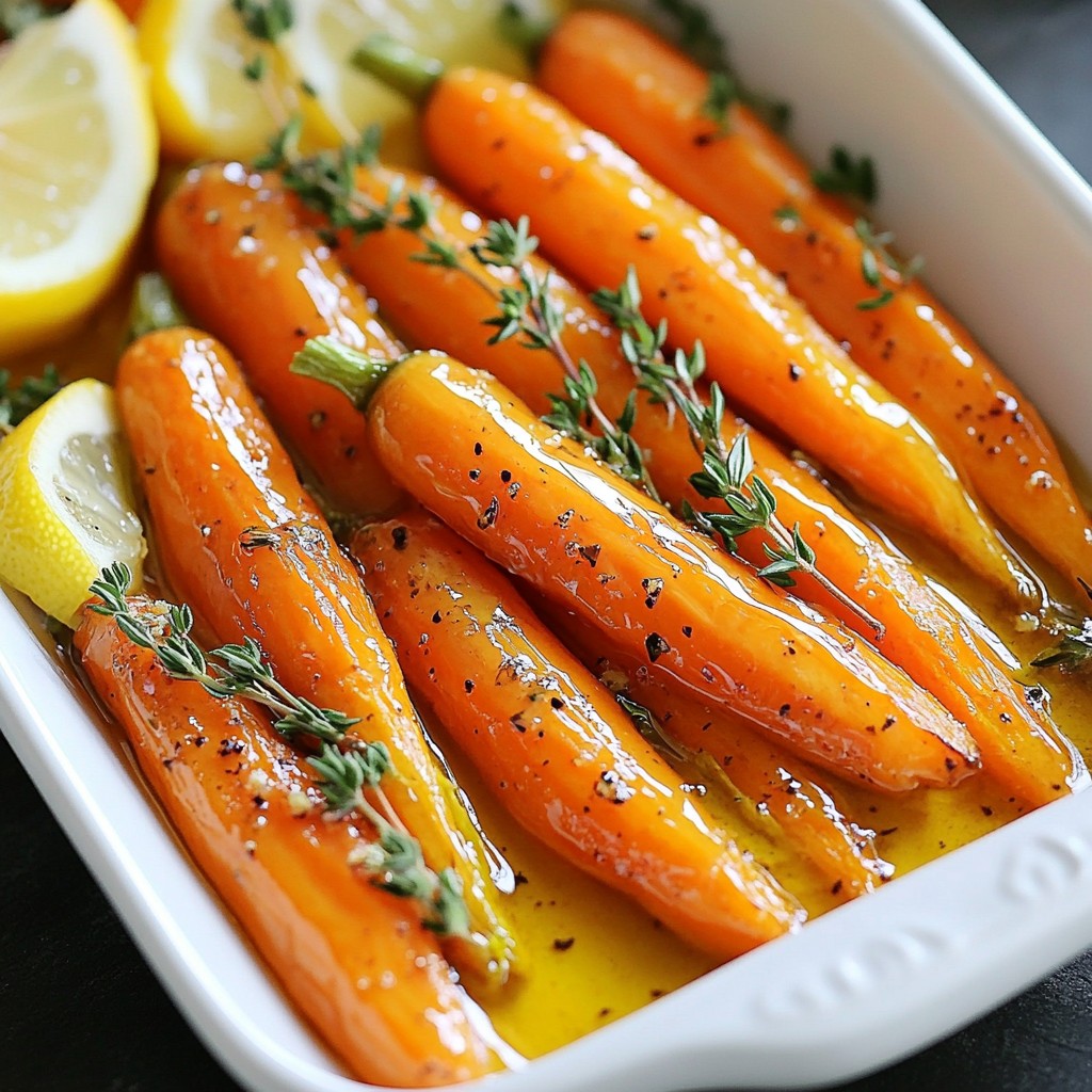 Honey Mustard Glazed Carrots Tempting and Easy Roast