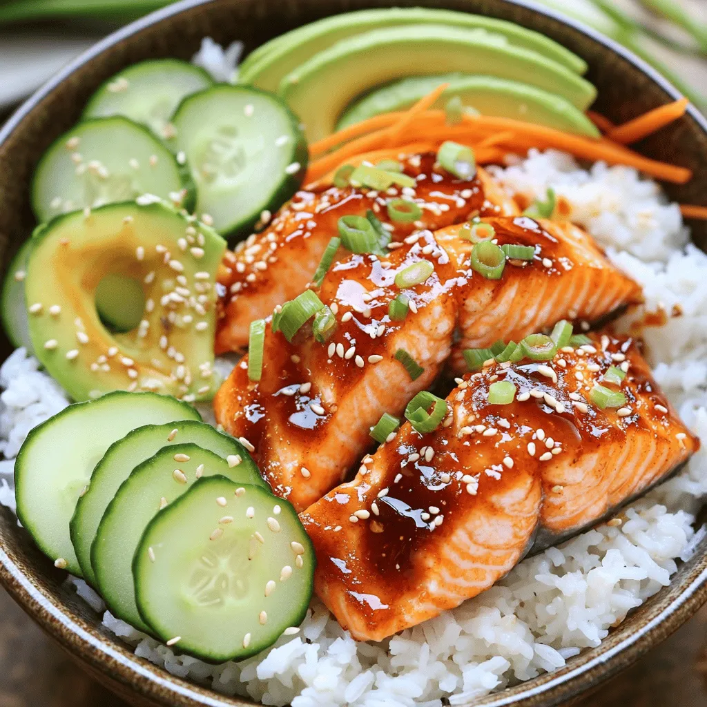 Flavorful Spicy Salmon Rice Bowl Recipe to Enjoy