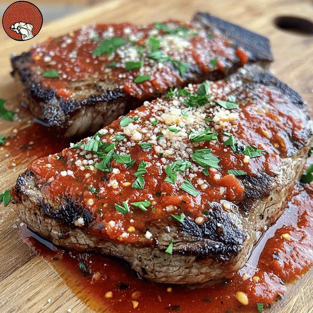 Steak pizzaiola is a tasty Italian dish. It features steak cooked in a rich tomato sauce. The dish is simple yet full of flavor. Many love it for its bold taste and easy preparation.