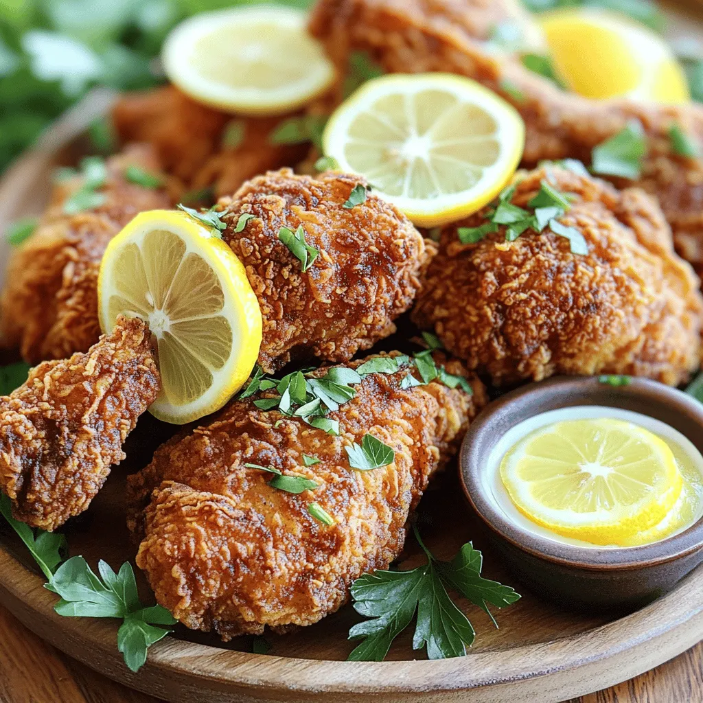Savory Lemon Tea Fried Chicken Recipe to Enjoy